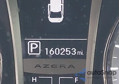 2012 Hyundai Azera из США, поврежденный, VIN KMHFH4JGXCA157065